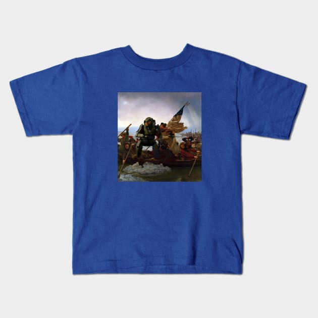 hail to the chief Kids T-Shirt by amperage